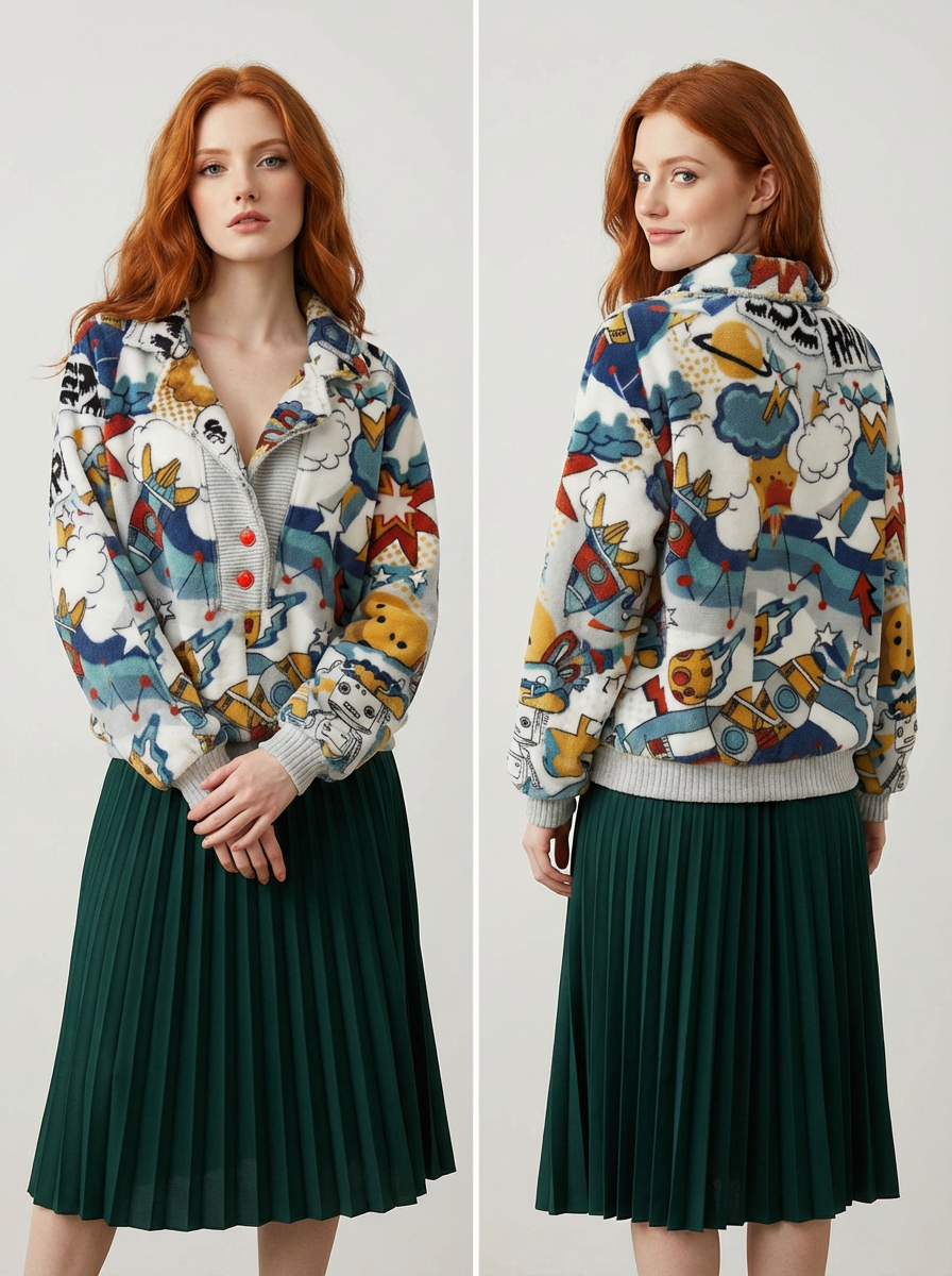 La pull polo douillet F